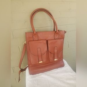 Pebble Leather Satchel